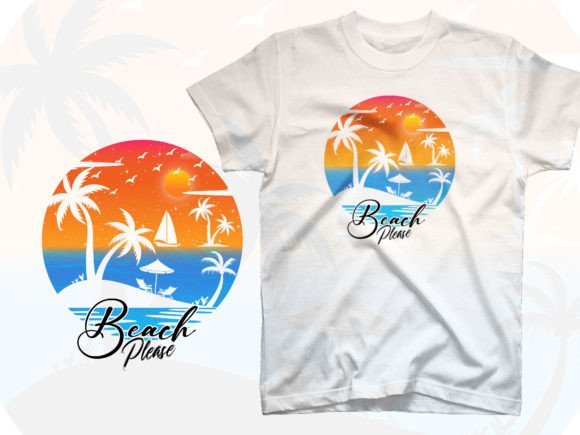 Beach Please Graphics: Summer Print Templates Review