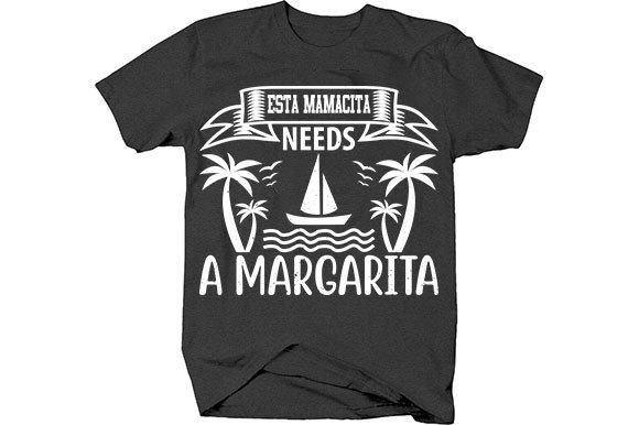 ESTA MAMACITA Graphics for Summer T-Shirt Designs