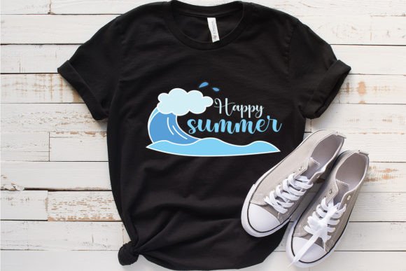 Happy Summer Graphics for T-Shirt Designs & Crafts