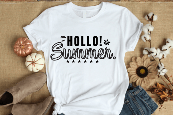 Hello Summer Graphics: Creative T-Shirt Designs
