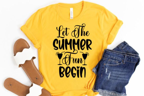 Let the Summer Fun Begin: Graphics & T-Shirt Designs