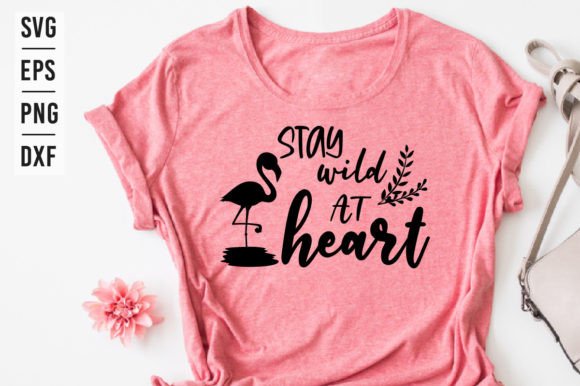 Stay Wild at Heart: Summer SVG Graphics & T-Shirt Designs