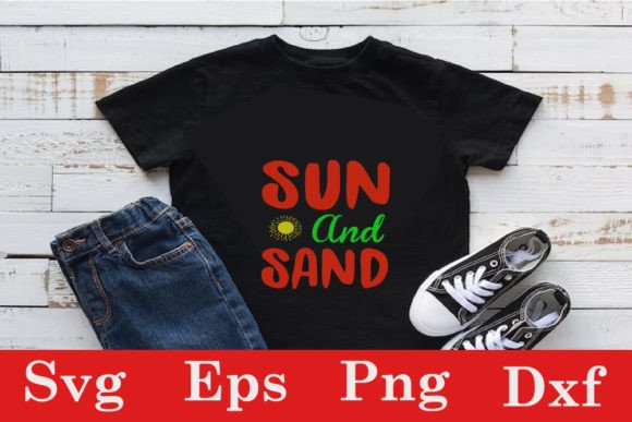 Summer Day Svg Design Graphics for T-Shirt Designs