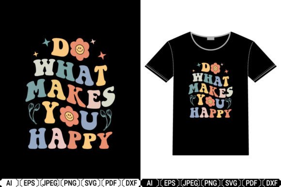 Summer Retro Wavy T-Shirt Design: Graphics Review