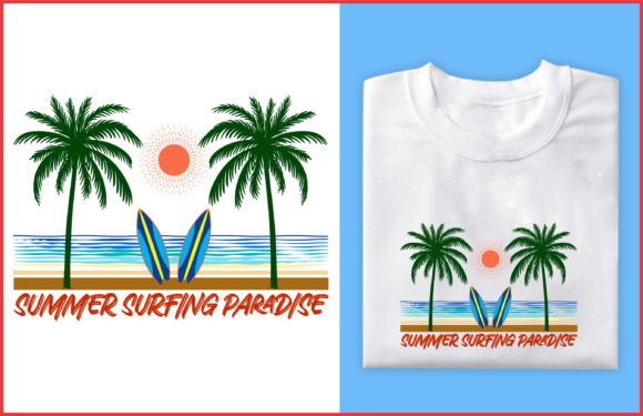 Summer Surfing Paradise Beach T-shirt Review