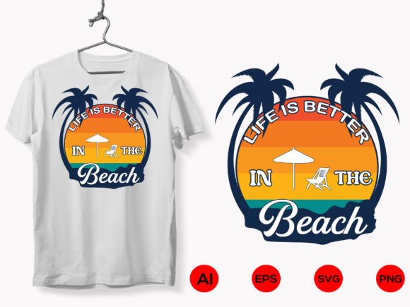 Summer T-shirt Design 24: Graphics for Seasonal Apparel