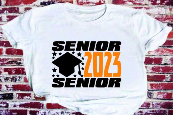 Summer T-Shirt Design Graphics: Senior 2023 Review