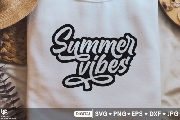 Summer Vibes SVG PNG Graphics for T-Shirt Designs