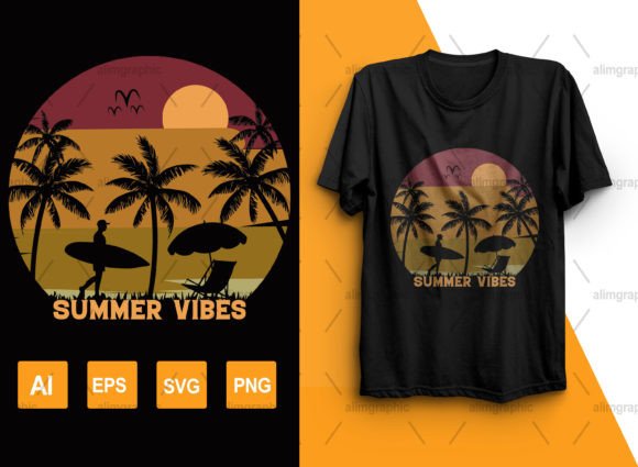 Summer-Vibes T-Shirt Designs: An Embroidery Review